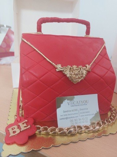Cake Designer avec un client