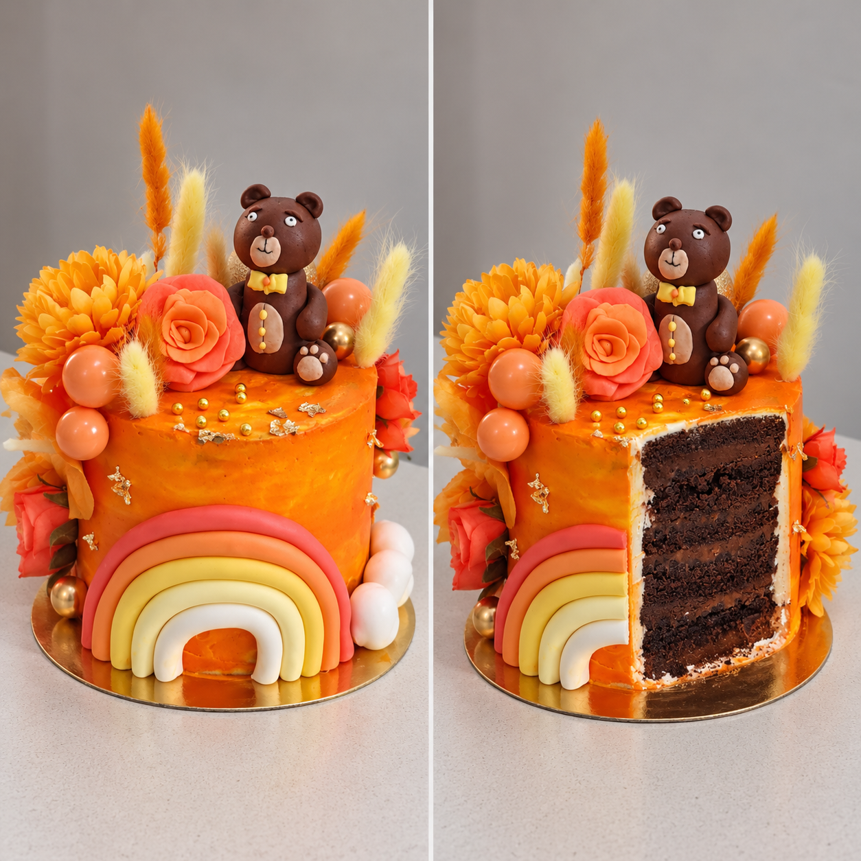 Gâteau prêt à être conditionné