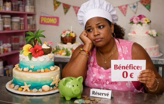 cake designer pauvre